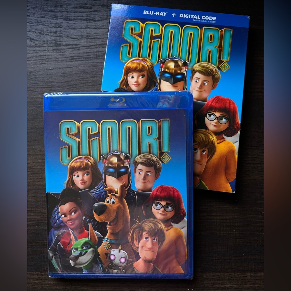 Scoob!, Aladdin, And Shark Tale Blu-ray Discs